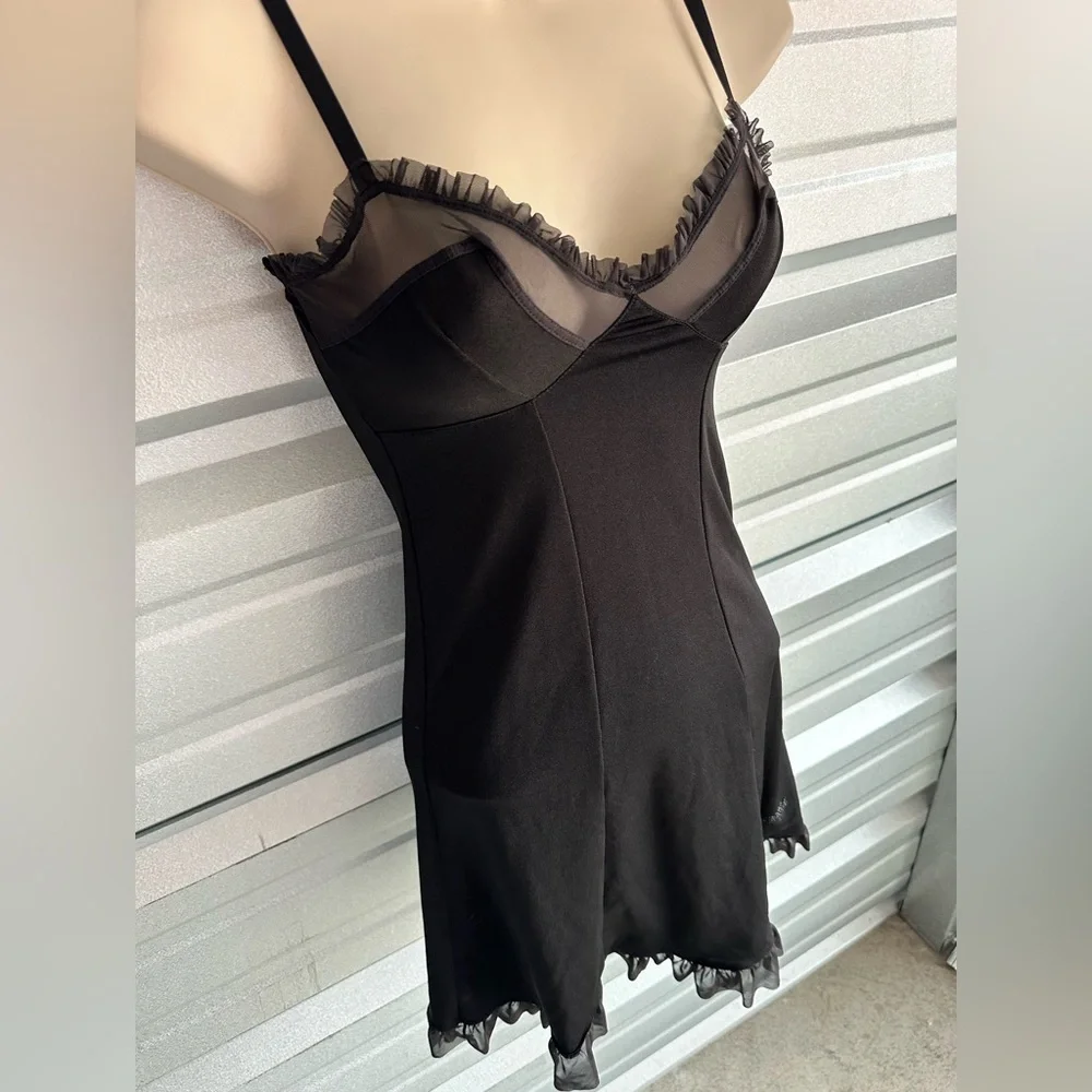 Vintage Victoria’s Secret Sexy Little Things Sexy Lingerie Baby Doll Tank Dress - Picture 5 of 10